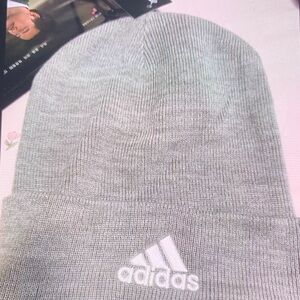 Adidas Light Gray Knit Beanie